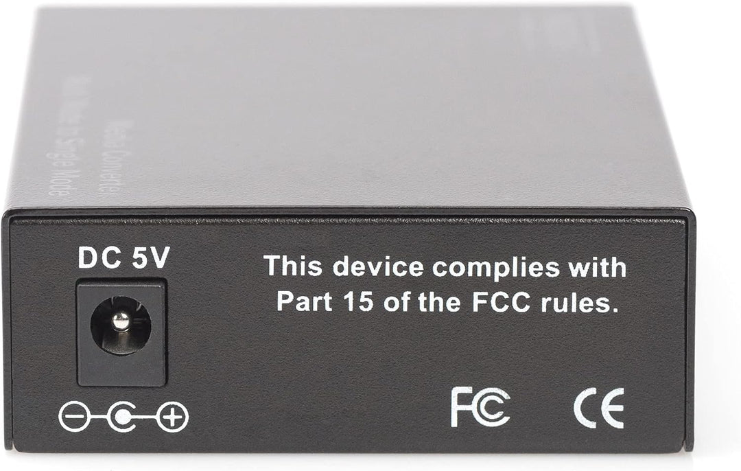 DIGITUS Medienkonverter - Multimode / Singlemode - Fast Ethernet - SC zu SC - 1310nm / 1310nm Wellen