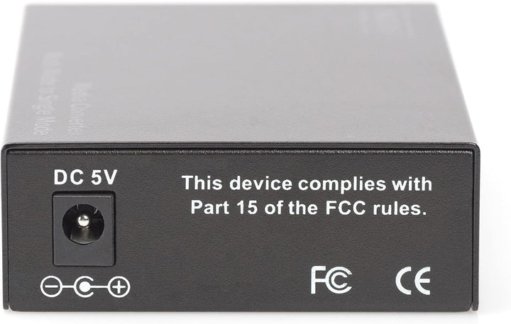 DIGITUS Medienkonverter - Multimode / Singlemode - Fast Ethernet - SC zu SC - 1310nm / 1310nm Wellen