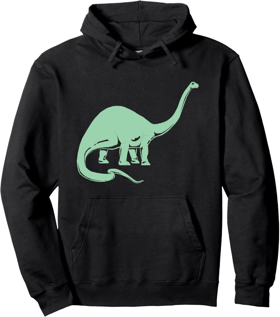 Brontosaurus Langhalsiger Dinosaurier Sanfter Riesendino Pullover Hoodie