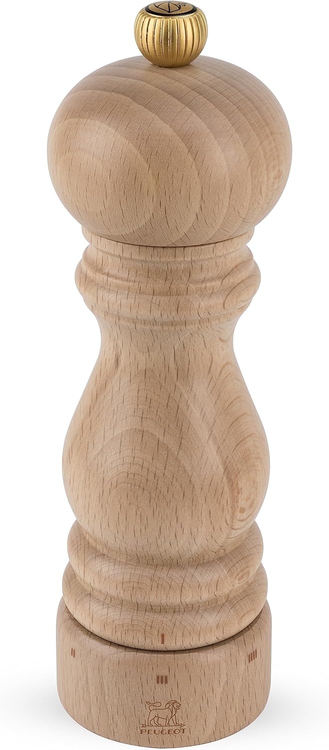 PEUGEOT - Pfeffermühle Paris u‘Select 18 cm - 6 voreingestellte Mahlgrade - Aus PEFC-zertifiziertem