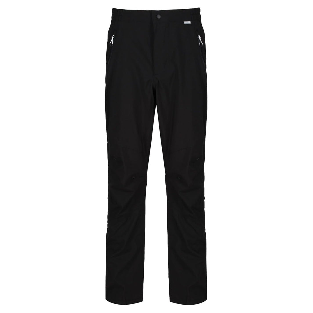 Regatta Herren Over Trousers Highton Stretch' Waterproof Breathable Regular S Schwarz, S Schwarz