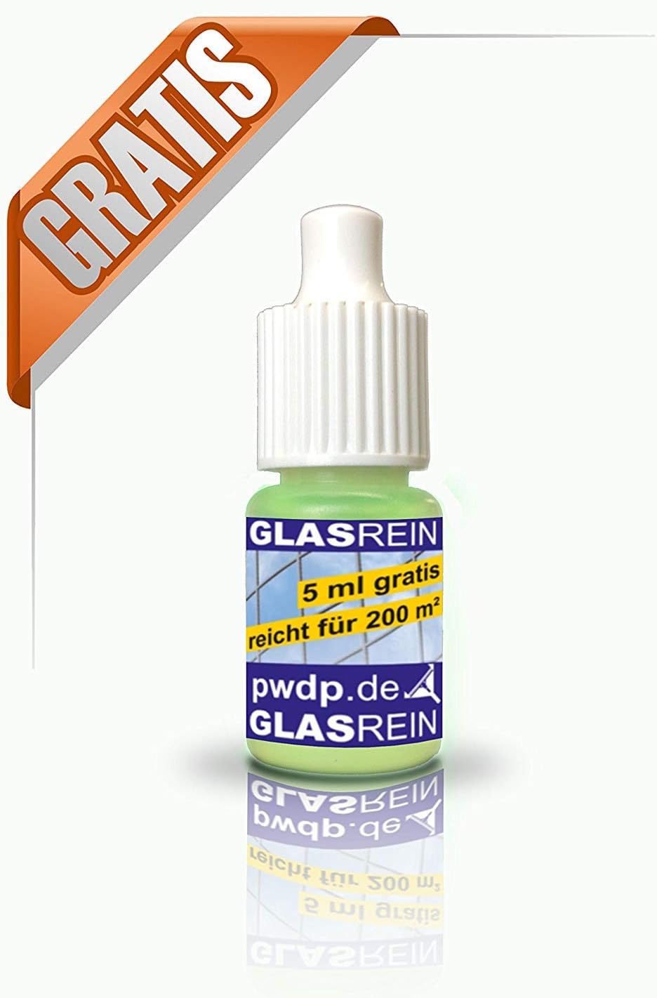 LEWI Fensterwischer & Fensterabzieher Set 15cm – Profi Einwischer mit Mikrofaserbezug & Abzieher mit