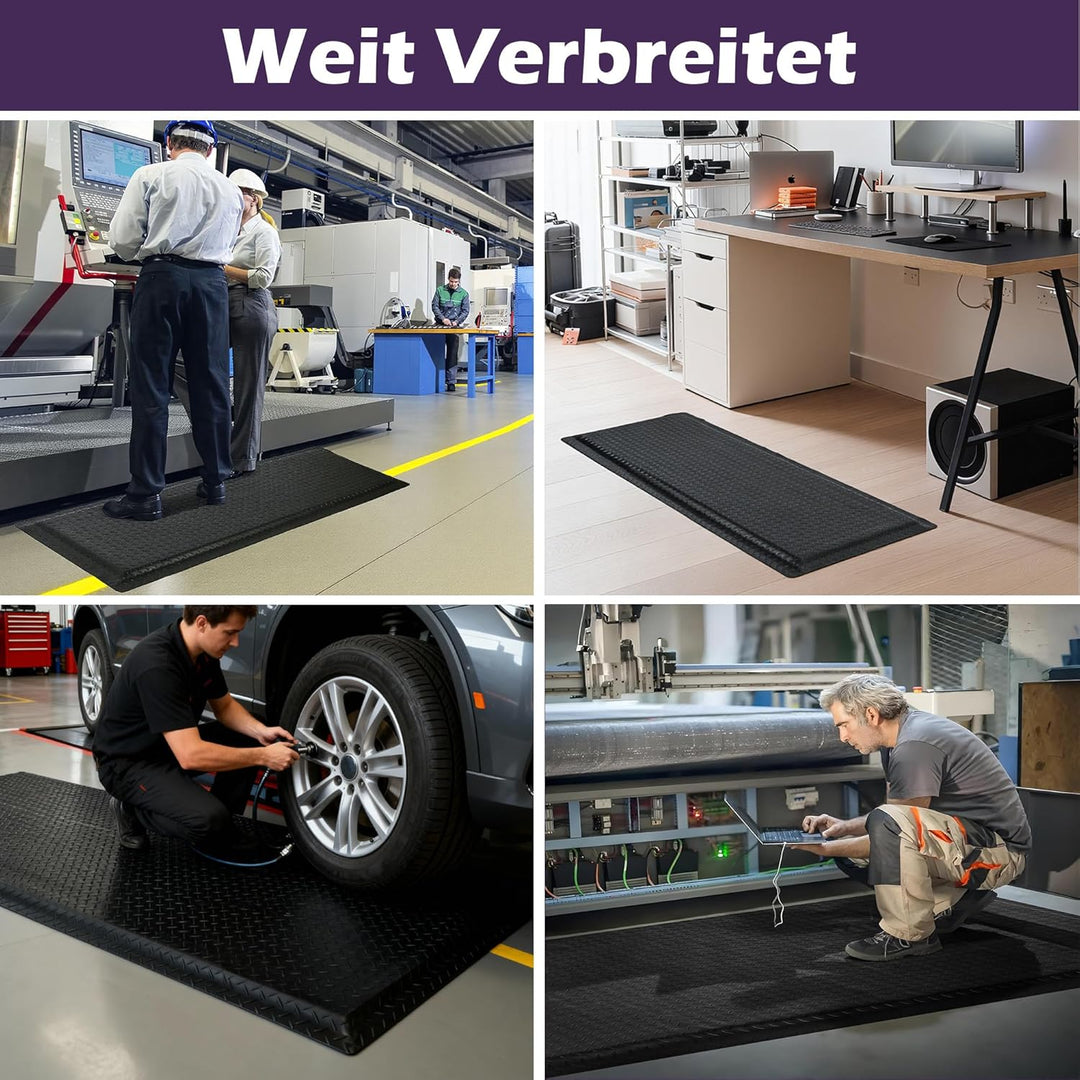 bimiti Anti Ermüdungsmatte für Steharbeitsplätze, Ergonomische Arbeitsplatzmatte für gesundes, 60 x