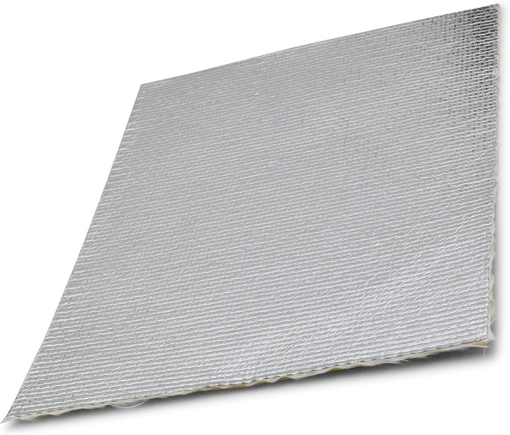 Easyboost Selbstklebender Hitzeschutz Verkleidung 25x20cm Aluminiumbeschichteter Auspuff Endschalldä