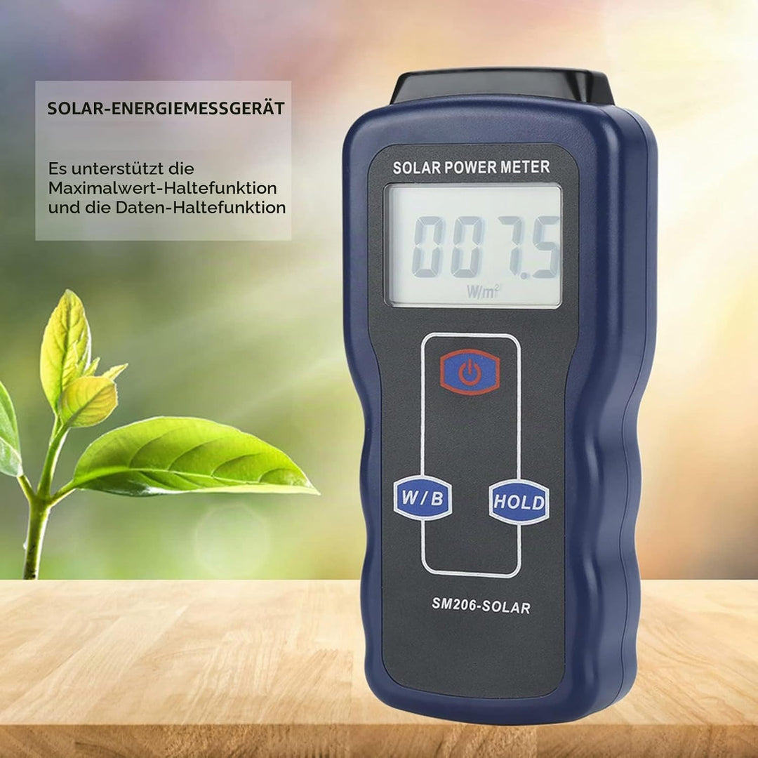 sonneneinstrahlung messen,Solar Power Meter,Solar Messgerät,Solarenergie Messgerät,Meter,Pathfinder