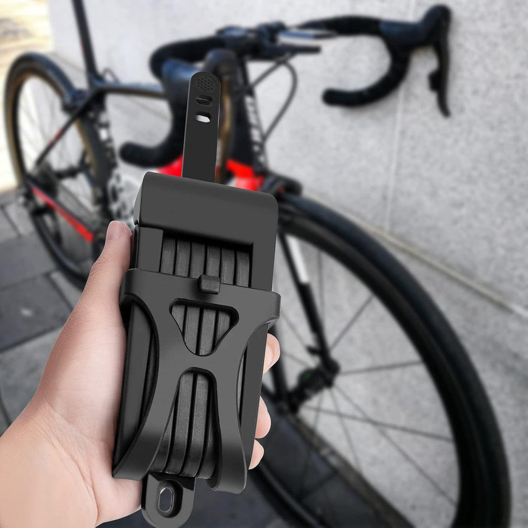 Faltbares Fahrradschloss/Faltschloss/Mit Hochsicherheits-Diebstahlschutz/Aus festem Stahl/Passende S