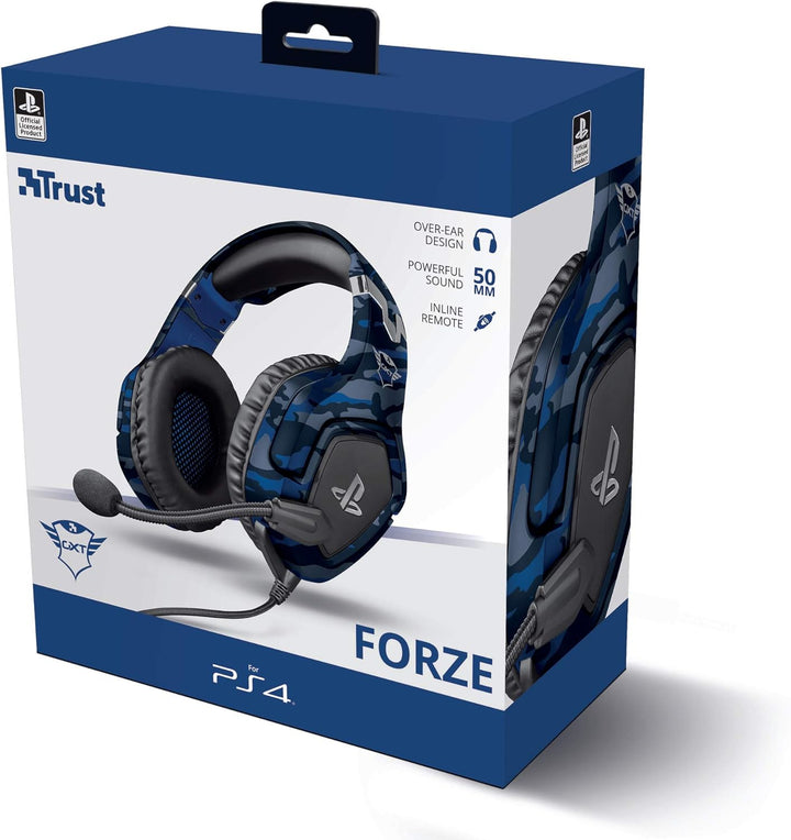 Trust Gaming Headset GXT 488 Forze-B - Offiziell Lizenziert für PlayStation - PS4 und PS5 Headset mi