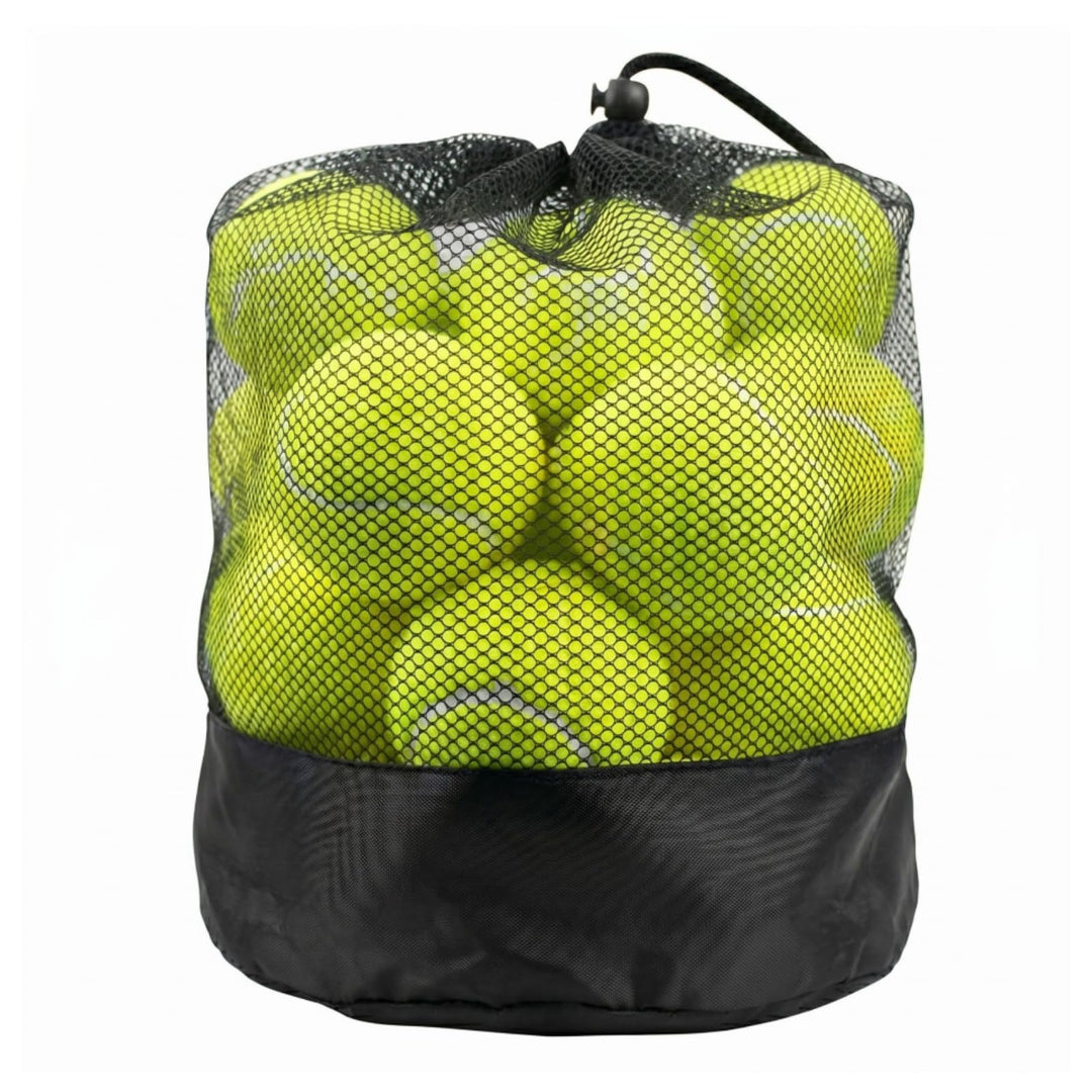 Tebery 20 Stück Tennisbälle mit Mesh-Tragetasche, Tennis Training Übungsbälle Hundespielzeug Spielbä