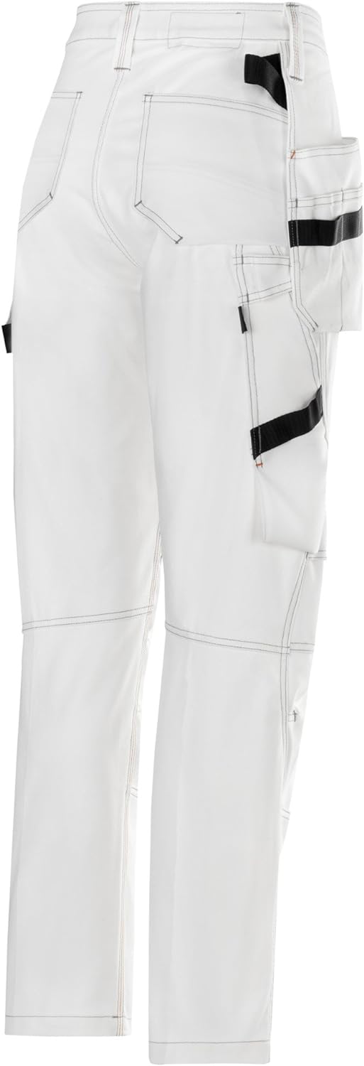 Snickers Damen Malerhose mit Holstertaschen, 1 Stück, 46, weiss, 37750909046, 46