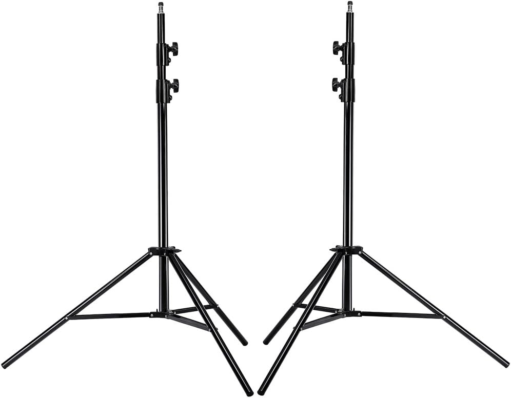 NEEWER PRO 9fuss/260cm Federbelastete Heavy Duty Fotografie Foto Studio Licht Ständer mit 1/4" Schra