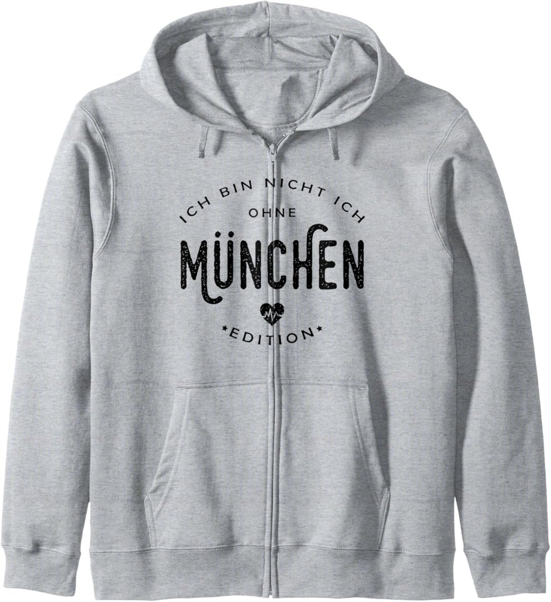 München Sprüche Süddeutschland Bayern Gefühl Stadt Statement Kapuzenjacke