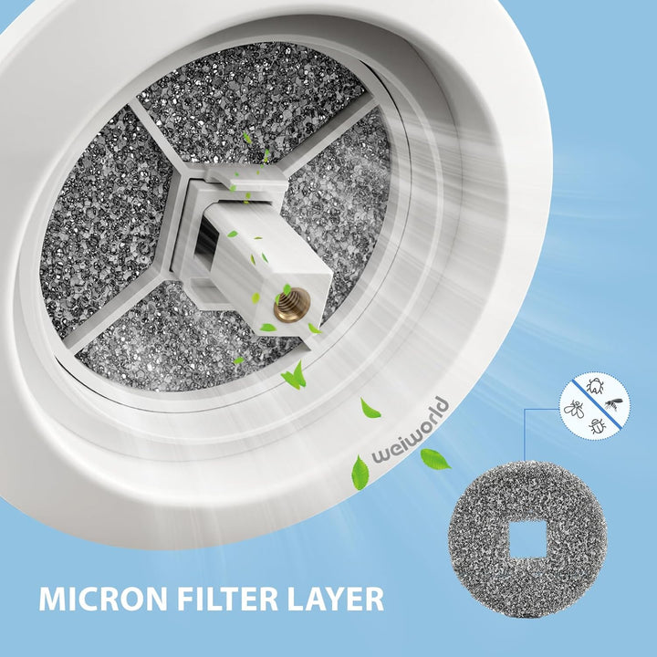 100 mm passives Lüftungsgitter für eine kühle energieeffiziente Umgebung, mit Teleskoprohr aus Alumi