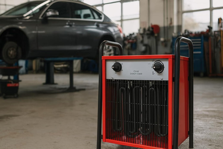 Aktobis Bauheizer Elektroheizer Heizgebläse WDH-IFH15 (15 kW / 32 A), 15 kW / 32 A