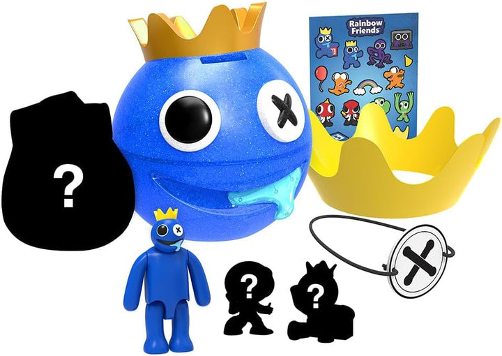 Rainbow Friends - Blue Ultimate Head Bundle mit 8 Artikeln, Serie 1