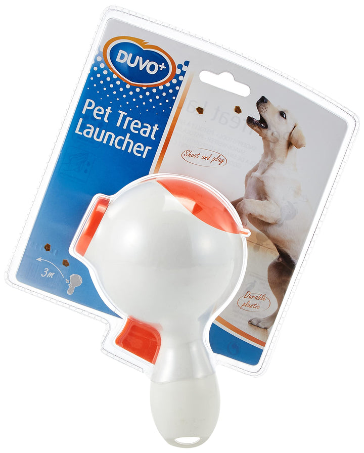 Duvo+ 171432 Pet Treat Launcher, weiss weiss 120 g(Pack of 1), weiss 120 g(Pack of 1)