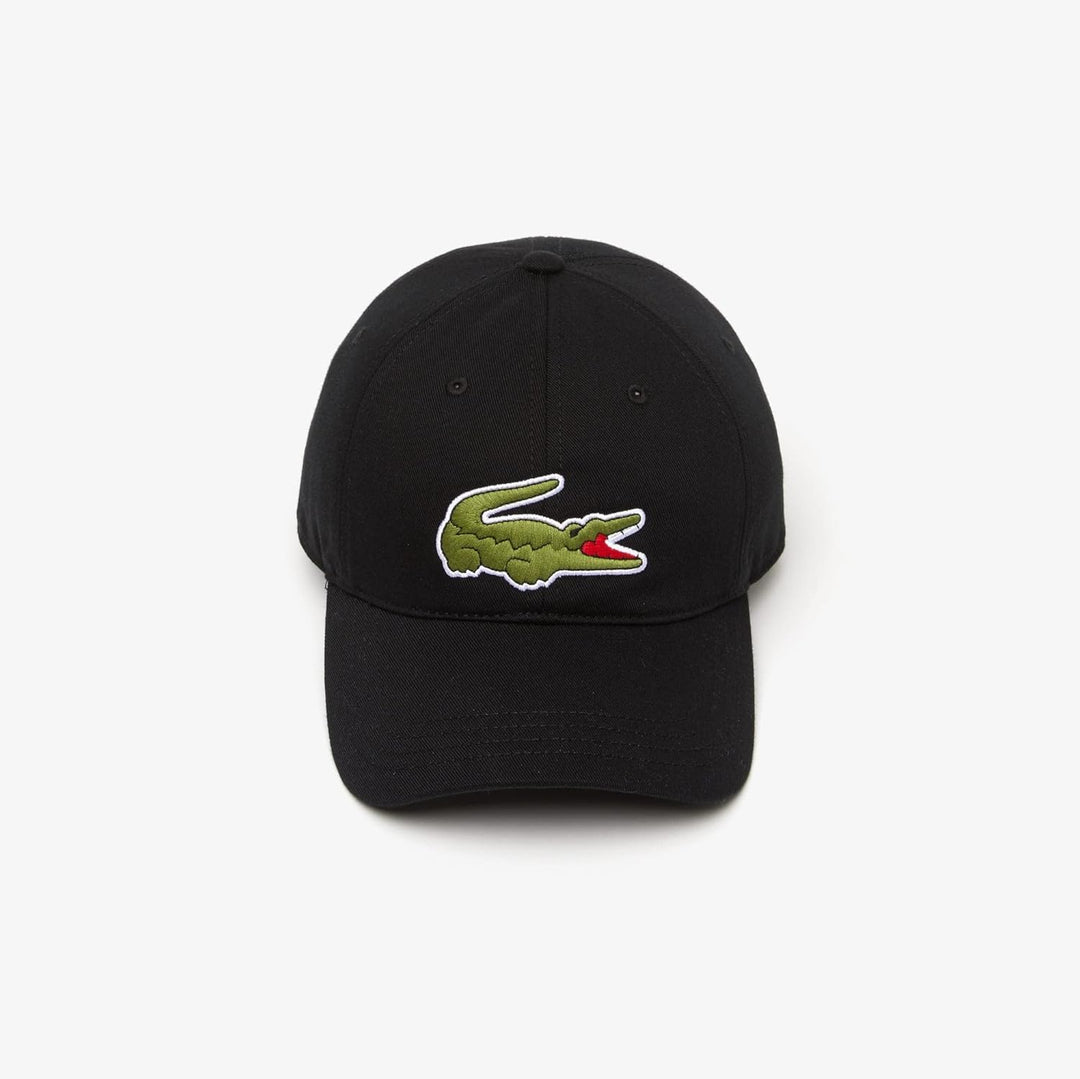 Lacoste Herren Cap RK9871, Männer Schirmmütze,Visor Cap,Oben offen,Tennis,Golf,Regular Fit, BLACK (0