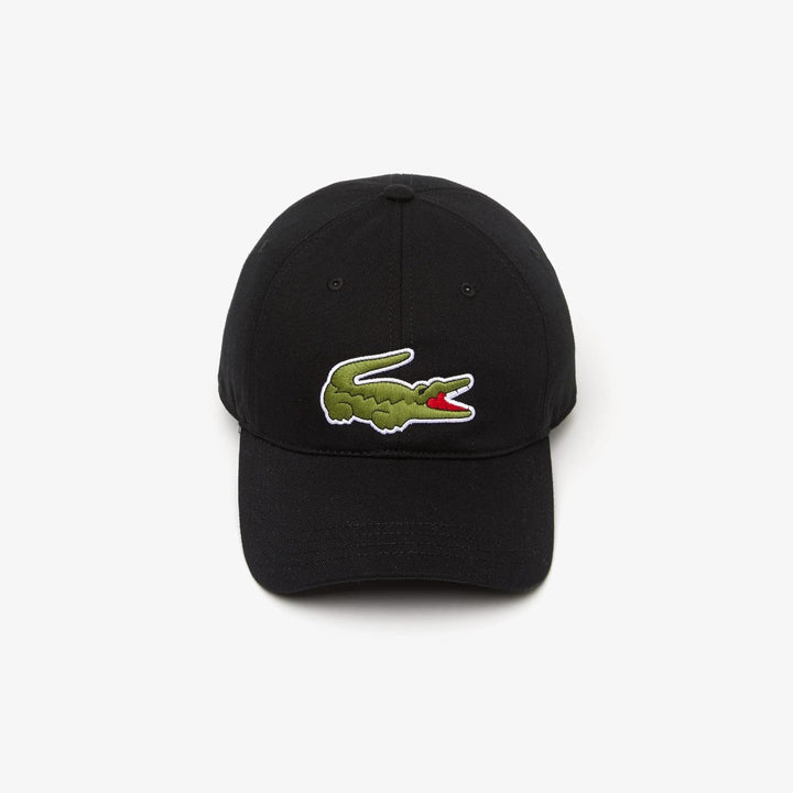Lacoste Herren Cap RK9871, Männer Schirmmütze,Visor Cap,Oben offen,Tennis,Golf,Regular Fit, BLACK (0