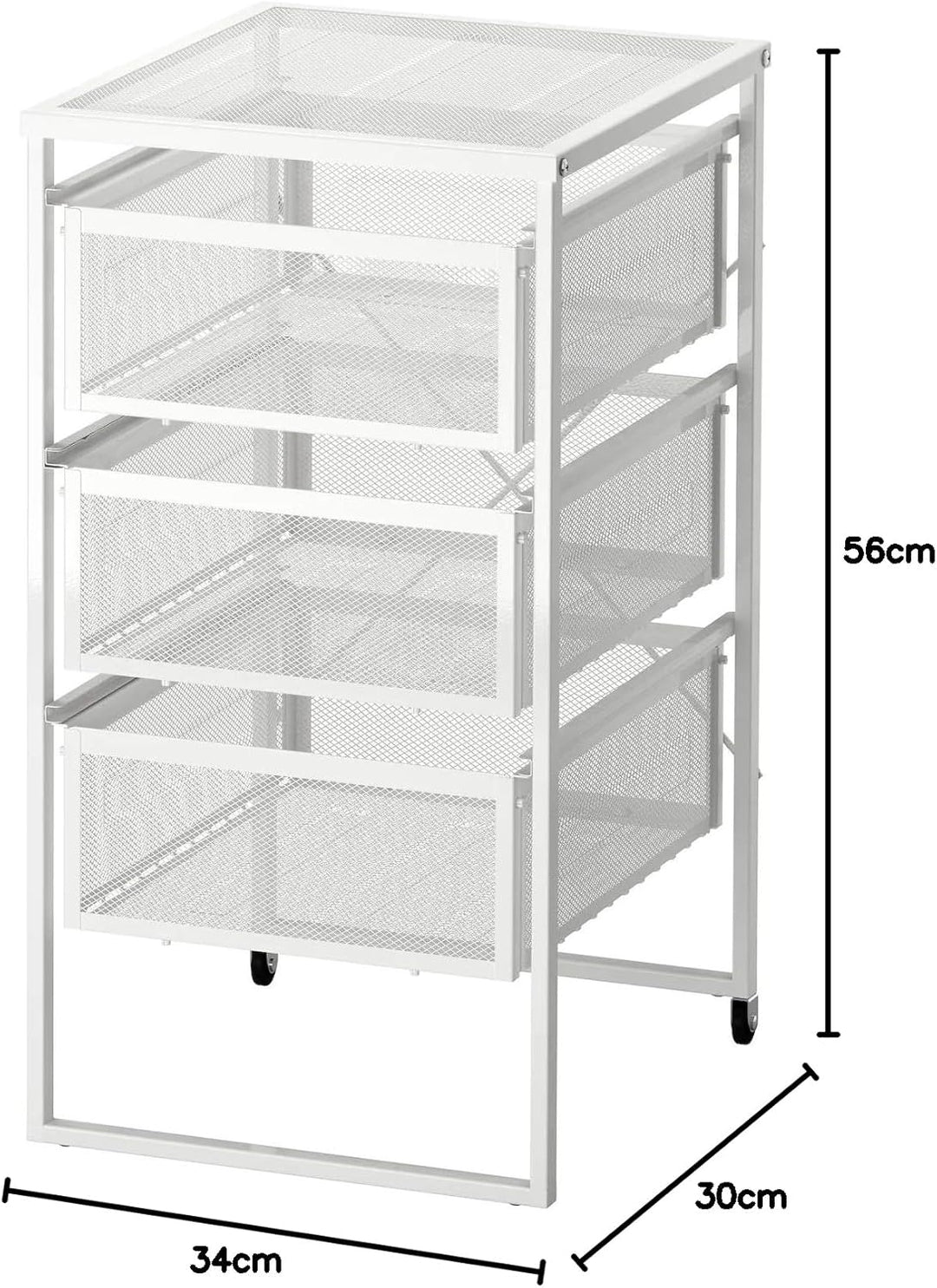 Ikea Schubladenelement Lennart, Weiss 1 Weiss, 1 Weiss