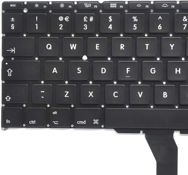 Padarsey Neue Laptop Schwarz Hintergrundbeleuchtung Tastatur UK Version QWERTY Kompatibel Für MacBoo