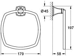 GROHE Relexa 70 - Sportkopfbrause (Durchflussbegrenzer 9 l/min und 12 l/min, diebstahlgesichert, Ant