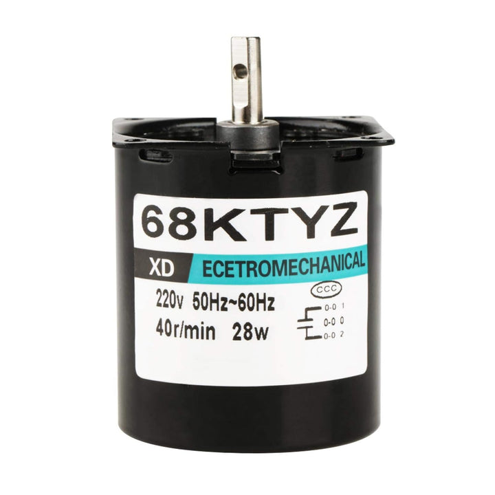 Synchronmotor 68KTYZ AC 220 V 28 Watt Niedriger Geschwindigkeit Permanentmagnet CW/CCW 5/10/15/40/50