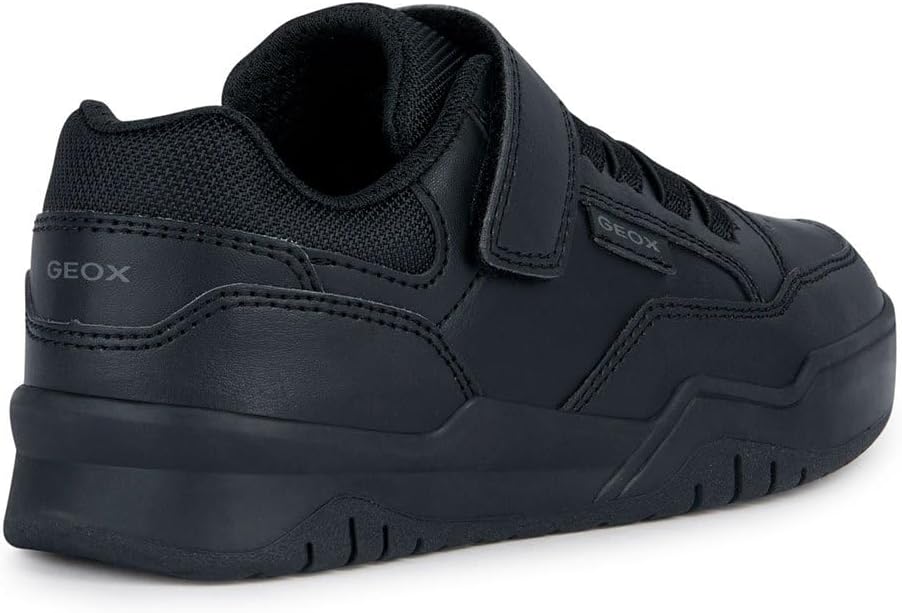 Geox Jungen J Perth Boy E Sneaker 30 EU Schwarz, 30 EU Schwarz
