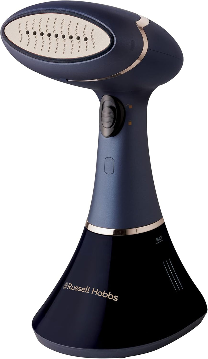 Russell Hobbs Dampfglätter (3 Aufsätze: Kleidung, Vorhänge, Polstermöbel und Dufteinsatz) Bügeleisen