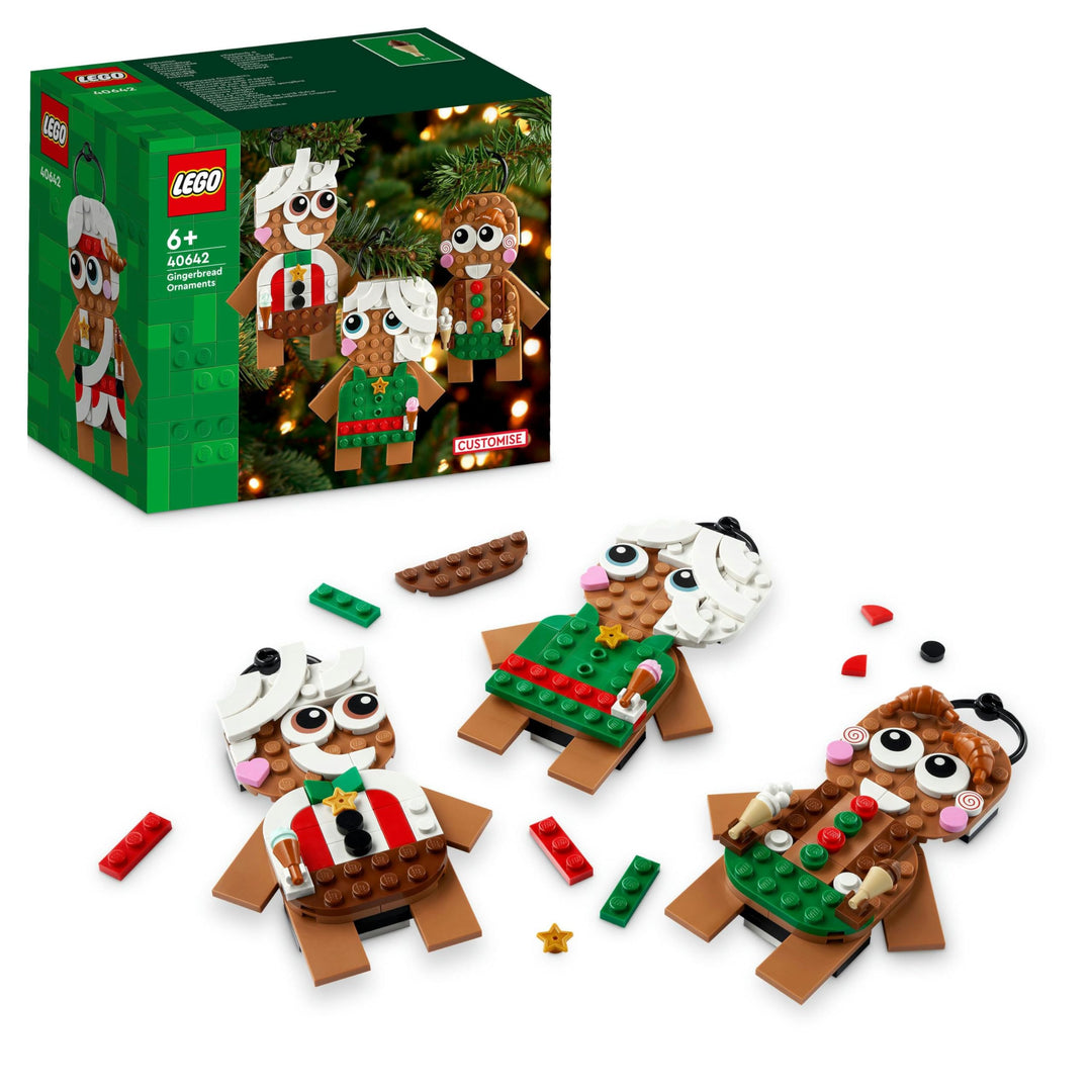 LEGO Lebkuchenmännchen Set, Spielzeug für Kinder ab 6 Jahren, Mädchen und Jungen, Geschenkidee zu We