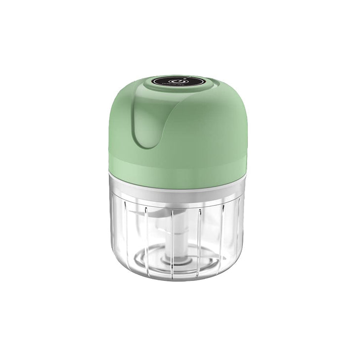 Elektrische Küchenmaschine Zerkleinerer, Kabellose Mini-Knoblauchhacker, 250ML USB Wiederaufladbare