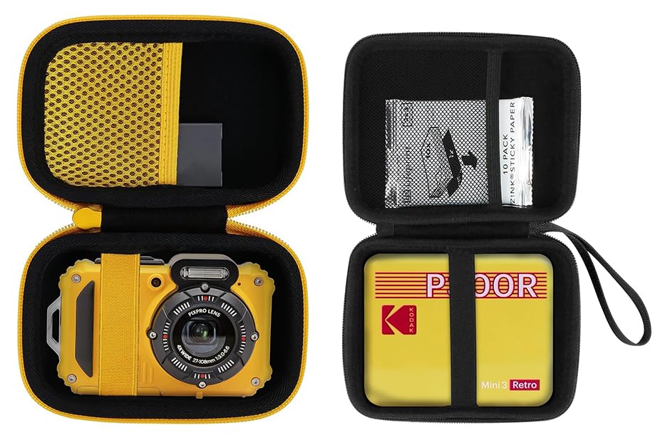 Aenllosi Hard Travel Tasche Kompatibel mit Kodak PIXPRO WPZ2 Waterproof Digital Kamera+Kodak Mini 3