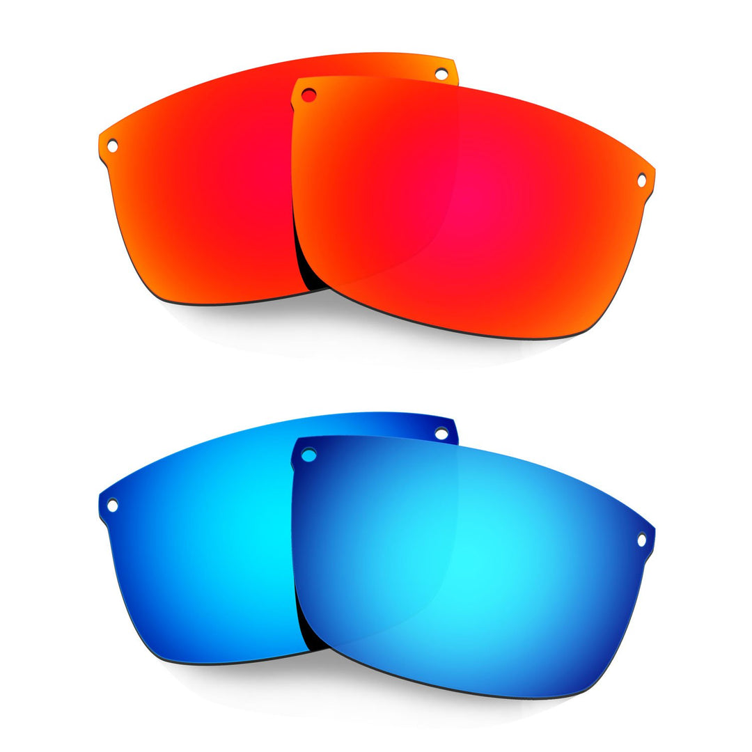 HKUCO Plus Mens Replacement Lenses For Oakley Carbon Blade - 2 pair