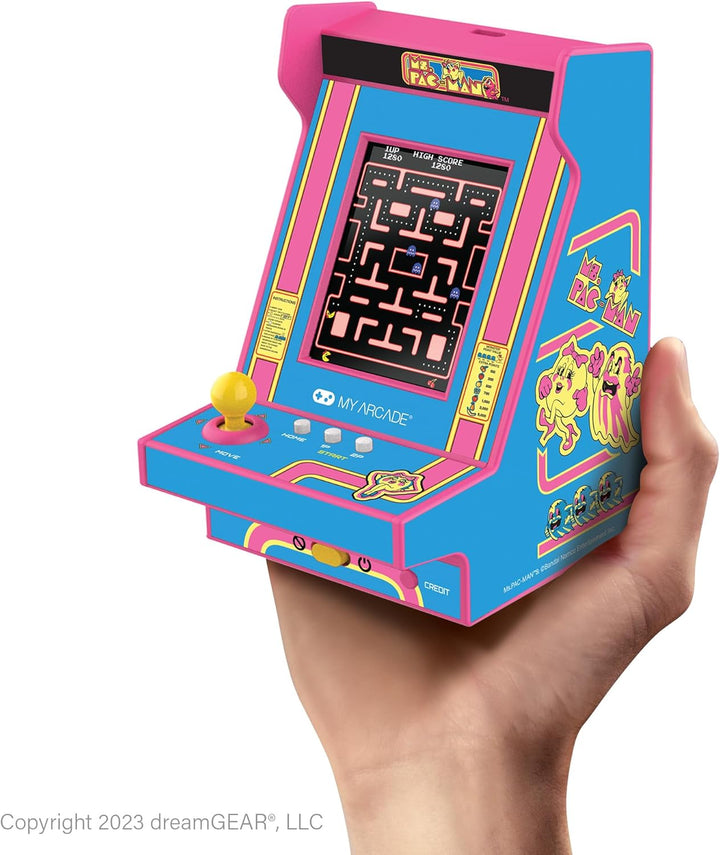 My Arcade DGUNL-7023 MS. PAC-MAN Nano Player Pro Portable Retro Arcade