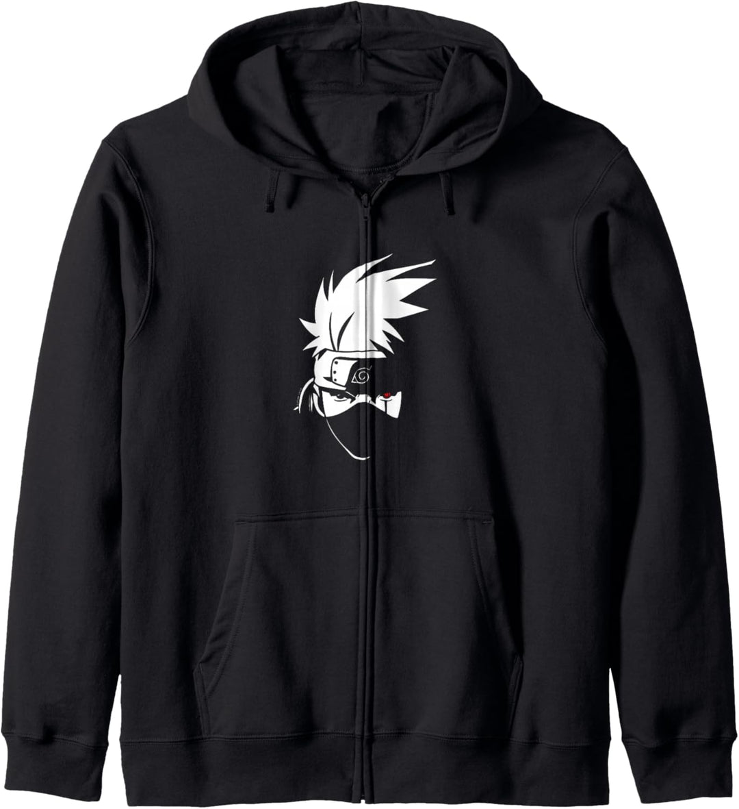 Naruto Shippuden Kakashi Kopf Kapuzenjacke