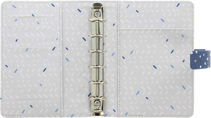 Filofax Indigo Pocket Organiser Snow schneeweiss, schneeweiss