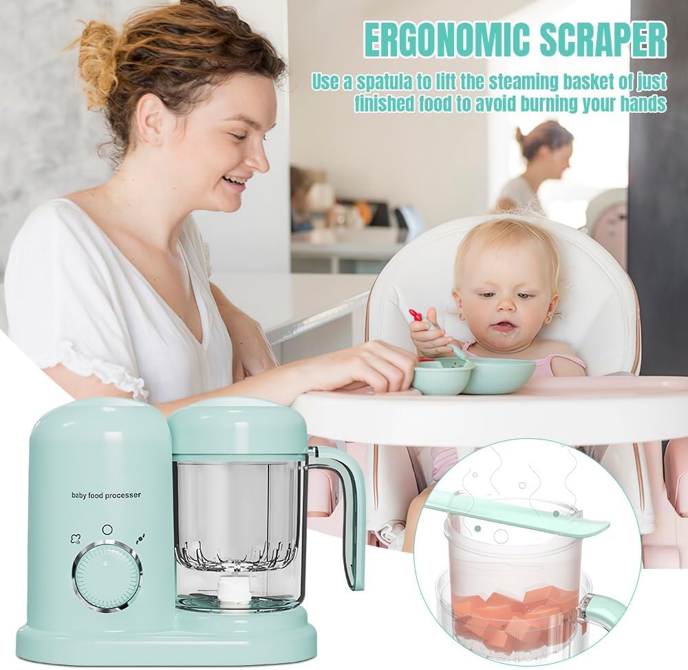 Baby-Roboter mit Dampfkorb, leicht zu reinigen, multifunktional, automatisch, für Pürees zu Hause, B