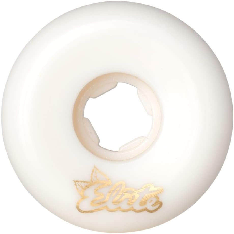 OJ Wheels Oj Elite Wheels Nomads 95a Skateboard-Räder 53mm Weiss/Schwarz, 53mm Weiss/Schwarz