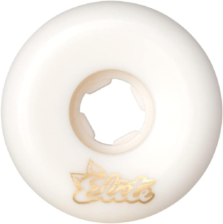OJ Wheels Oj Elite Wheels Nomads 95a Skateboard-Räder 53mm Weiss/Schwarz, 53mm Weiss/Schwarz
