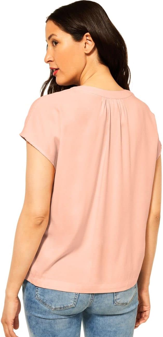 Street One Damen Bluse 34 Dull Coral, 34 Dull Coral