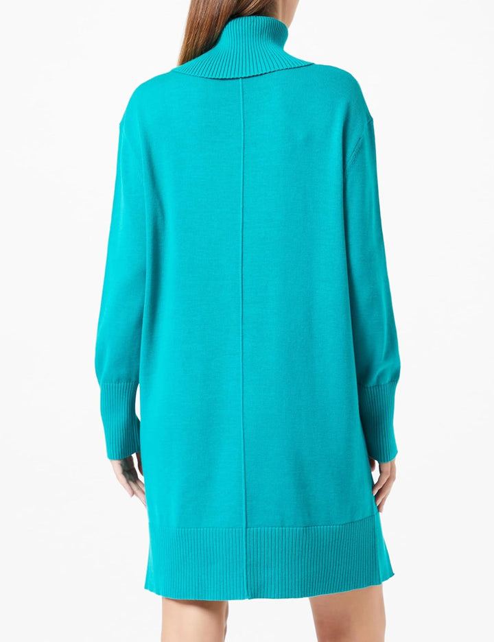 BOSS Damen C_fimalaya Knitted Dress M Open Green393, M Open Green393
