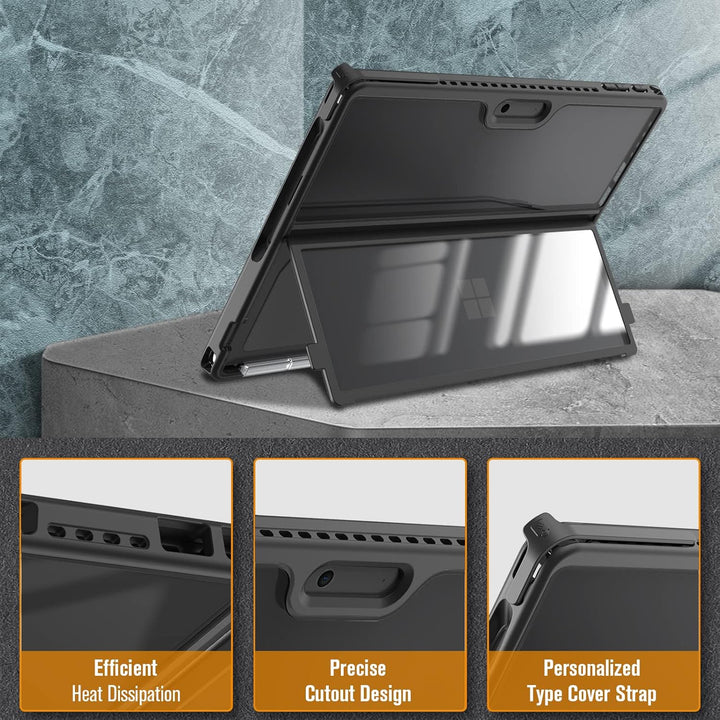 Fintie Hülle für 13 Zoll Microsoft Surface Pro 11 (2024) / Surface Pro 10 / Surface Pro 9 Case, Stos