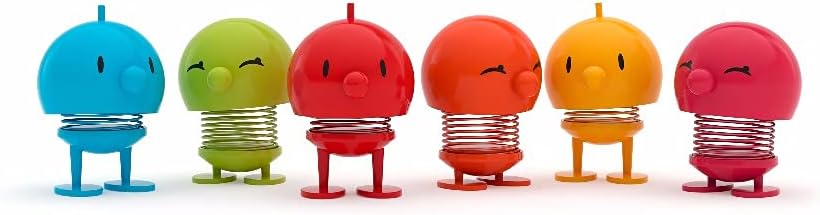 Hoptimist - Skandinavisches Design - Classic X-Large Bumble - Höhe: 23 cm - Rot - Deko - Geschenkide