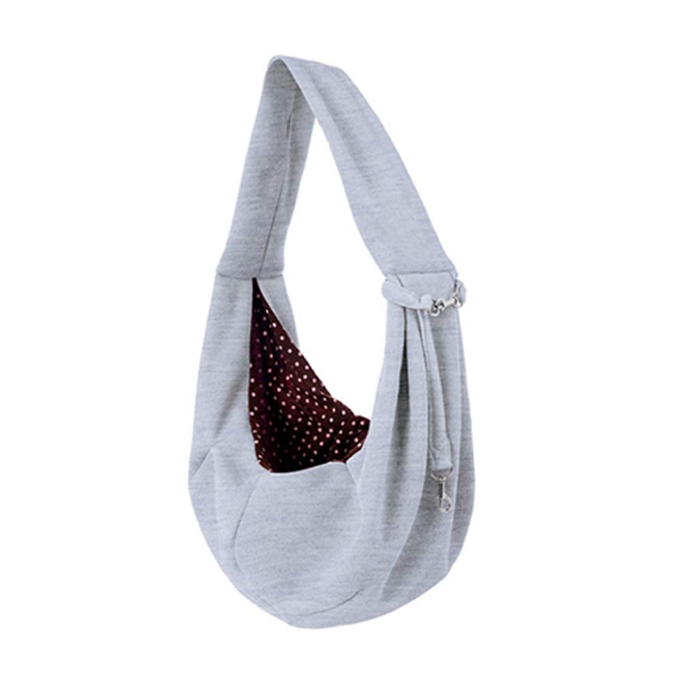 Hund Tragetuch Haustier Schultertasche tragetasche warm Unterstüzung bis 5kg Hundetragetasche Pet Sl