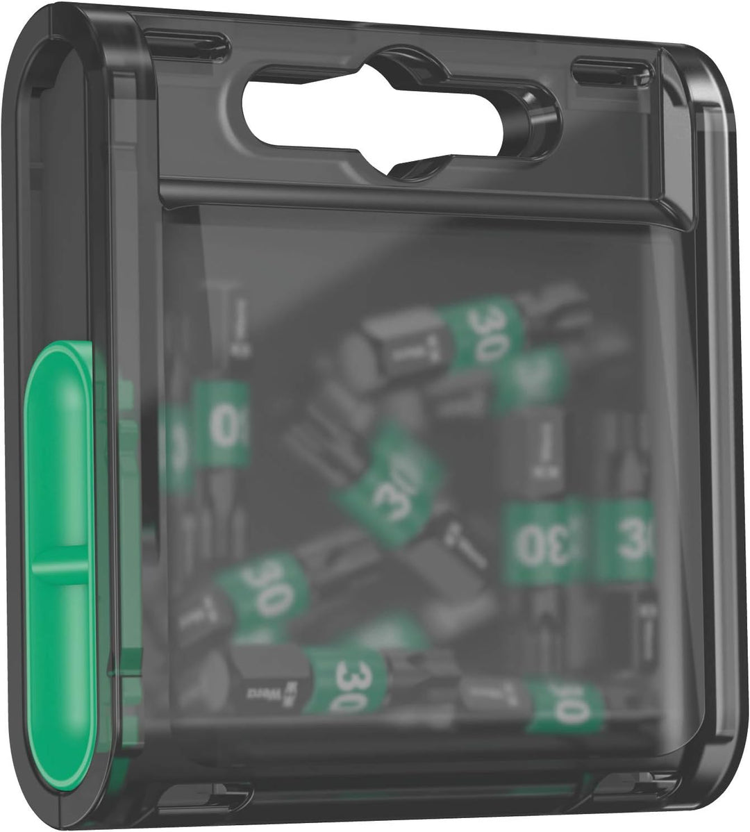 Wera Bit-Sortiment, Bit-Box 15 Impaktor TX 30, 15-teilig, 05057776001, 7.4 x 6.9 x 2 cm