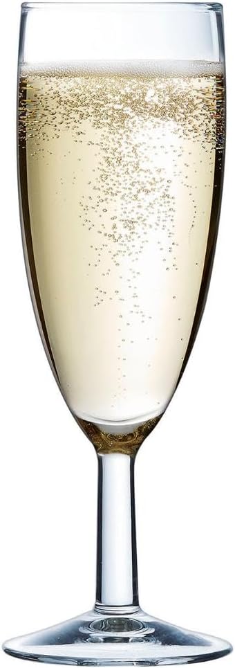 Arcoroc ARC 27810 Savoie Sektglas, Sektkelch, 170ml, Glas, transparent, 12 Stück Sekt 170ml, Sekt 17