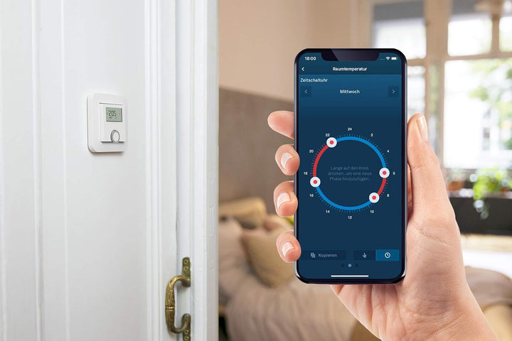 Bosch Smart Home Raumthermostat für Fussbodenheizungen mit kabelgebundener Steuerung, 24 V, kompatib