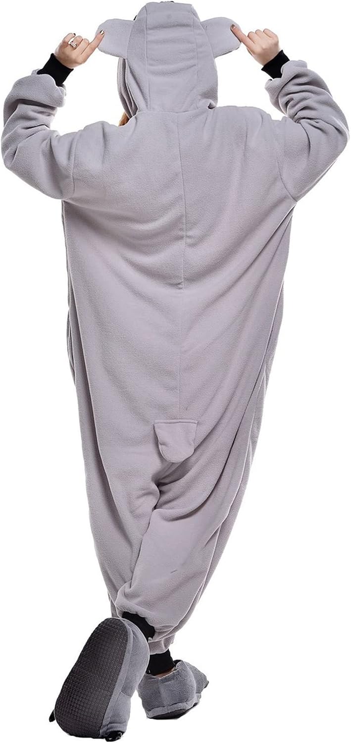 Pyjamas Onesies Cosplay Erwachsene Unisex Tiere Halloween Kostüm Kleid Loungewear XL Koala, XL Koala