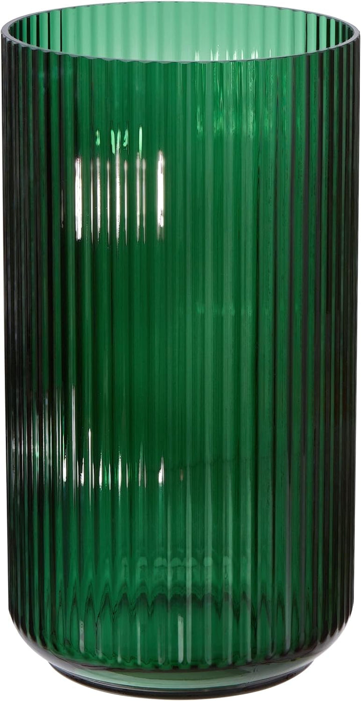 Lyngby Porcelæn Vase H38 cm Lyngby aus mundgeblasenem Glas zeitlos, grün H38 cm Grün, H38 cm Grün