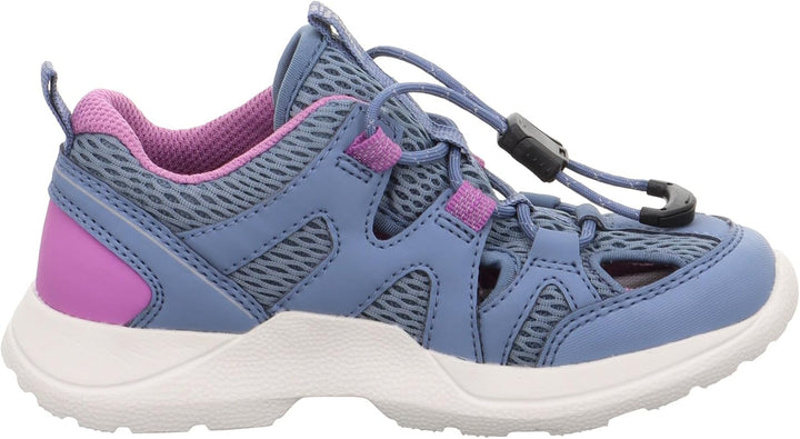 Superfit Mädchen Rush Sneaker 25 EU Blau Lila 8010, 25 EU Blau Lila 8010