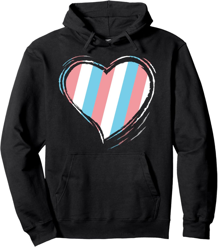 Queer LGBTQIA Transgender Flagge Gay Pride Transsexuell Pullover Hoodie