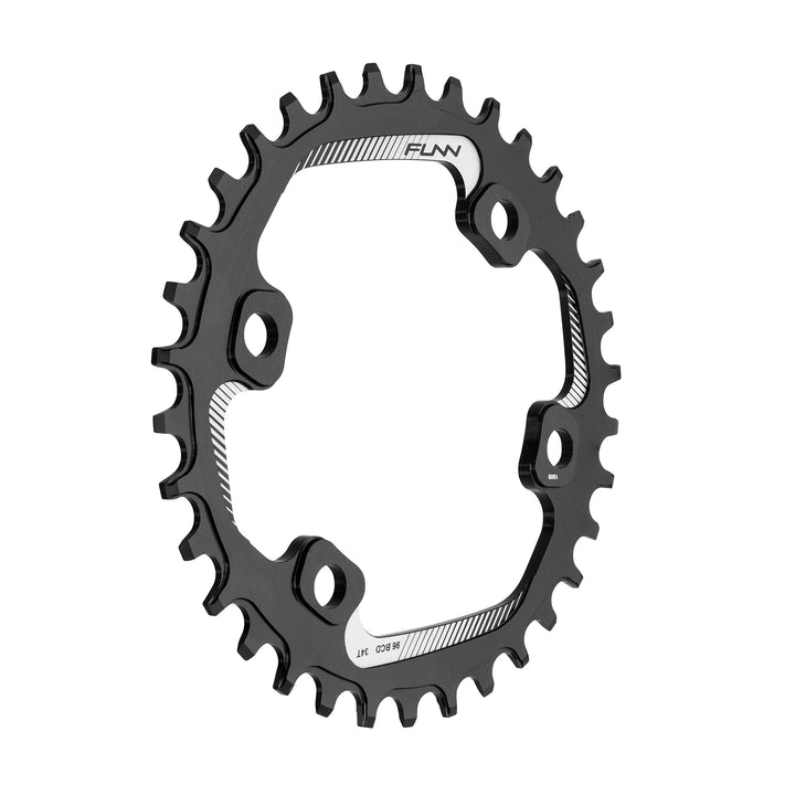 FUNN Solo Narrow Wide Kettenblatt für 9 10 11 12 Gang-Kette, passend für asymmetrische 96mm BCD Schn